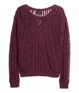 Pattern-knit jumper £19.99